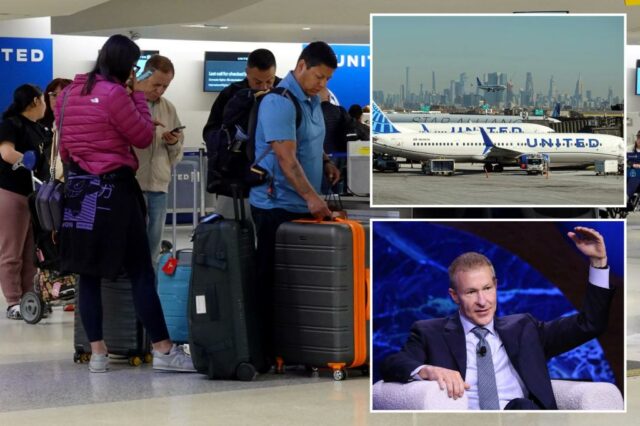 A United Airlines alerta um lucro que ainda sofre de caos em Newark - mas a demanda por viagens aumenta

