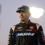 Stewart Friesen (52) Racing durante o Rackley Roofing 200. Fonte: Imagn