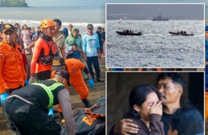 A agência diz que pelo menos cinco mortos, dezenas desapareceram após uma bóia da balsa perto da Indonésia A agência diz que pelo menos cinco mortos, dezenas desapareceram após uma bóia da balsa perto da Indonésia