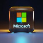 Milhares de empresas e agências governamentais em risco de falha de segurança do Microsoft SharePoint | Logotipo da Microsoft com tema de vidro 3D