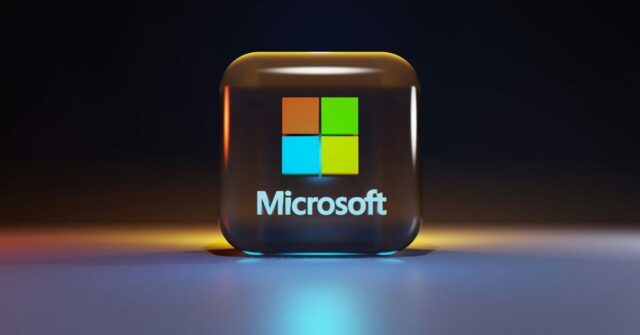 Milhares de empresas e agências governamentais em risco de falha de segurança do Microsoft SharePoint | Logotipo da Microsoft com tema de vidro 3D