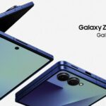 A conta oficial de suporte da Apple promoveu acidentalmente um telefone dobrável da Samsung | Imagem promocional para o telefone