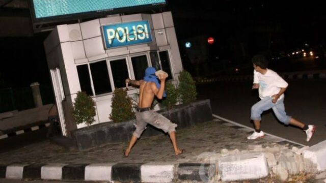 A cronologia policial que ataca o escritório de Satpol pp gorontalo, verifica -se que este é o começo da causa

