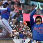 A declaração ofensiva de Meta está retornando a varrer os Giants para a sétima vitória consecutiva