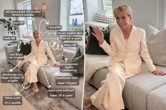 A estrela "Shark Tank" Barbara Corcoran revela uma arma secreta para combater o envelhecimento

