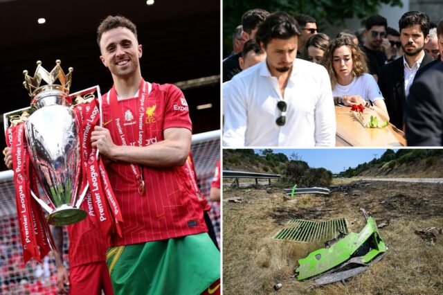 A estrela de Liverpool Diogo Jota achou que estava acelerando antes do desastre mortal na Espanha, a investigação policial revela


