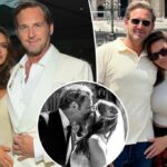 A estrela de "Yellowstone" Josh Lucas liga uma meteorologista Brianna Ruffalo no Vaticano