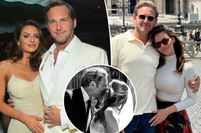 A estrela de "Yellowstone" Josh Lucas liga uma meteorologista Brianna Ruffalo no Vaticano

