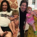 A ex -esposa de Jacek Osbourne, Lisa Stelly, homenageia "Papa" Ozzy com doces fotos de família: "Dói dizer adeus"