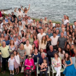 A família Kennedy comemora em 4 de julho.