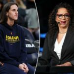 Caitlin Clark teve uma temporada inquieta 2025, principalmente devido a lesões em andamento.