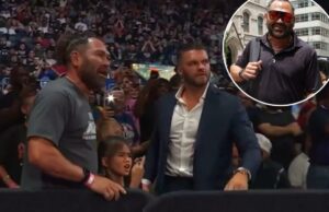 A filha de Johnny Damon rejeita os lutadores da TNA durante o Slammiversary em Long Island A filha de Johnny Damon rejeita os lutadores da TNA durante o Slammiversary em Long Island