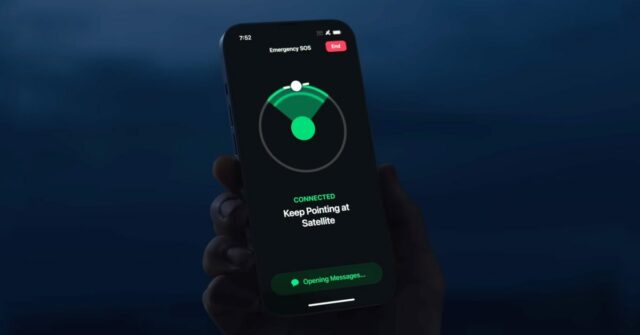 Recursos de satélite da Apple | iPhone | Galáxia