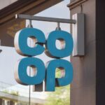 the sign of a co-op store in London