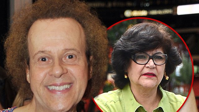 Richard Simmons Theresa Rolets cementy Spash News