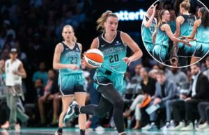 A grande noite de Sabrina Ionescu tem liberdade de vitória sobre o ASES A grande noite de Sabrina Ionescu tem liberdade de vitória sobre o ASES