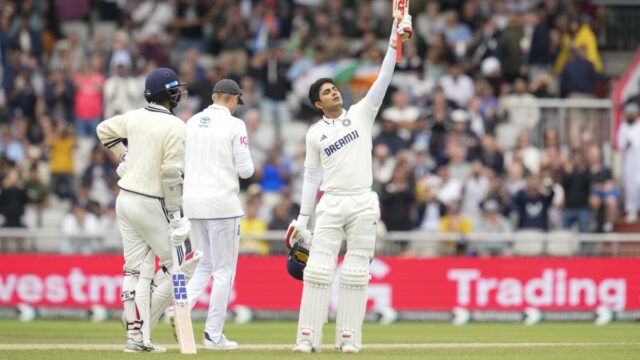 A maioria das faixas da série de testes visitando o capitão na Inglaterra: Gill supera Gary Sobers para se qualificar

