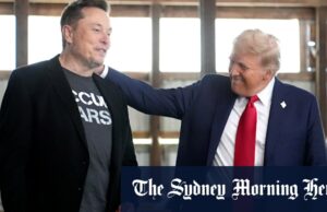 A marquise de Trump transitando o Senado como uma briga com Musk rugindo para a vida O vice -presidente dos EUA, JD Vance, Centro, chega ao Capitólio dos EUA em Washington antes da votação.