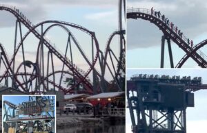 A montanha -russa de “Curse de Sirena” de Cedar Point se decompõe pela quarta vez desde a abertura, forçando os pilotos a reduzir a curva de 160 pés de altura: vídeo A montanha -russa de "Curse de Sirena" de Cedar Point se decompõe pela quarta vez desde a abertura, forçando os pilotos a reduzir a curva de 160 pés de altura: vídeo
