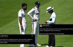 ‘A mudança das bolas mudou o jogo’ – fãs, Eng vs Ind 2025 reage a várias mudanças de bola pela Índia no segundo dia de teste 'A mudança das bolas mudou o jogo' - fãs, Eng vs Ind 2025 reage a várias mudanças de bola pela Índia no segundo dia de teste