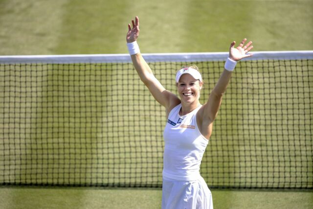 Em Wimbledon 2025, Laura Siegemund. (Foto: Getty)