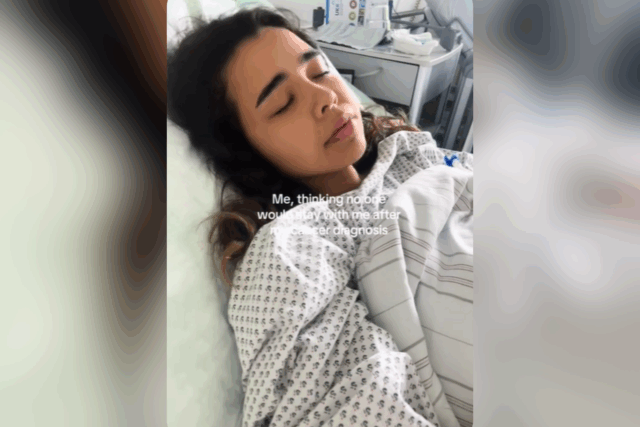 A mulher tem garganta doente durante a gravidez, depois vem o diagnóstico de choque

