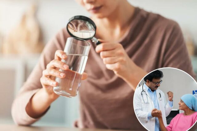 A nova ferramenta pode remover quase todo o "químico eterno" da água na direita, apenas 5 minutos

