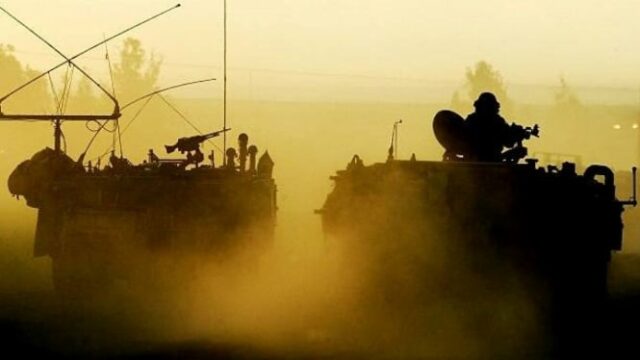 A primeira sessão das negociações de armas de Israeli-Ahamas

