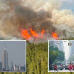 A qualidade do ar em Nova York diminui quando o Canadian Fire Smoke nos ataca - e mais ar ruim está a caminho