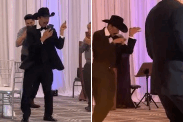 A resposta do pai à primeira dança da primeira filha se torna viral, a câmera leva tudo


