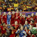 A seleção espanhola desafiou a Inglaterra na final do Euro Potri 2025