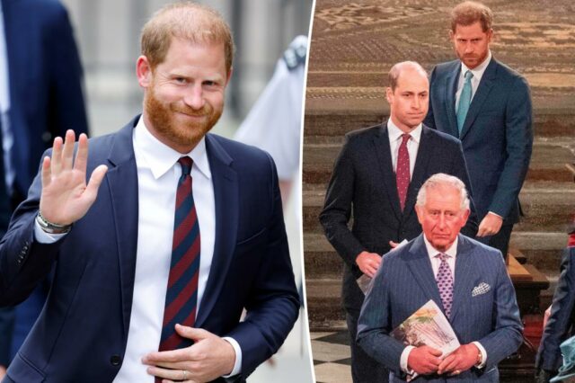 A última vítima do quarto do príncipe Harry para o pai afastado rei Charles, o irmão príncipe William revelou 

