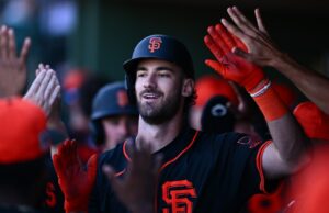 A vista superior de SF Giants, Eldridge A vista superior de SF Giants, Eldridge