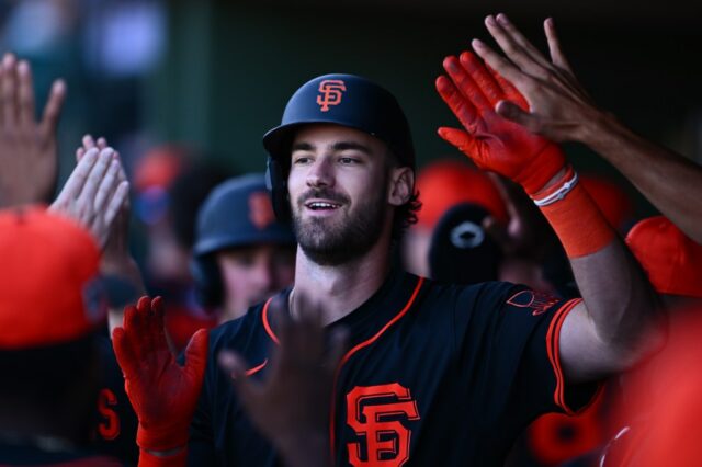 A vista superior de SF Giants, Eldridge

