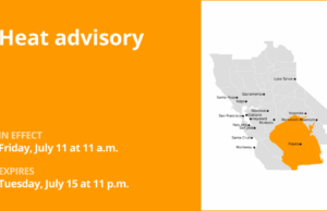 ATUALIZAÇÃO: Conselho de calor, que afeta Yosemite até terça -feira à noite ATUALIZAÇÃO: Conselhos sobre calor, o Yosemite afeta de sexta a terça