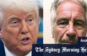 Agora você tem que dançar com aqueles que Brung Boy – até maldosos e chatos lings ‘ Donald e Melania Trump com Ghislaine Maxwell, de Jeffrey, em 2002.