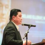 Agradecimentos Erick Thahir Presidente Pabowo, Julio se tornou o mês do futebol