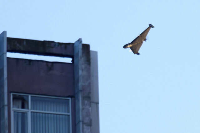 Alarme, bem como Dron identificado entrando no ar da OTAN Air

