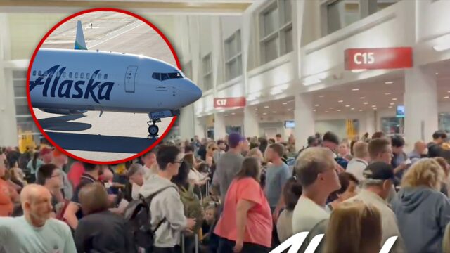 Aeroporto Airline do Alasca x 1