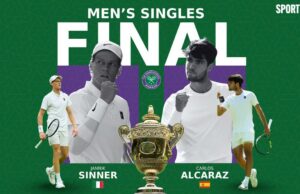 Alcaraz vs Sinner Live Score, Wimbledon 2025 Singles masculinos Final: Carlos Eyes That Woat at SW19 Alcaraz vs Sinner Live Score, Wimbledon 2025 Singles masculinos Final: Carlos Eyes That Woat at SW19