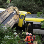 Alemanha: uma vez após o passageiro girando em ferrovias