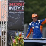 Alex Palou e Pato O'Ward, que ainda atiraram no Campeonato IndyCar de 2025, bem como um único motorista