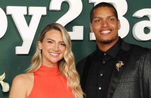 Allison Kuch comemora enquanto o marido Isaac Rochell assina o contrato de 1 dia dos carregadores A estrela de Tiktok, Allison Kuch, piadas, tem um vínculo de trauma com outras esposas da NFL