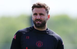 Ammor recebe apoio de Luke Shaw em sua candidatura para melhorar o Manchester United Ammor recebe apoio de Luke Shaw em sua candidatura para melhorar o Manchester United