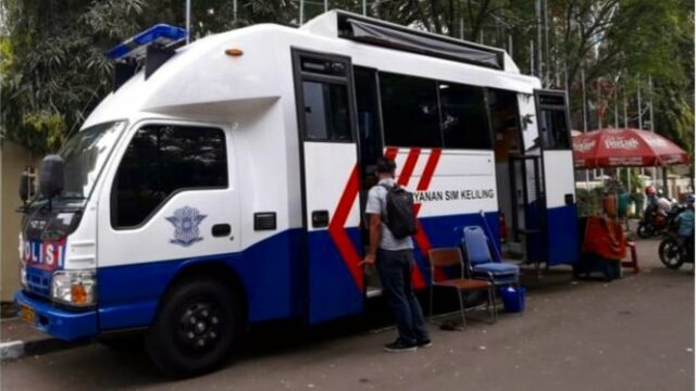 Anexo SIM em torno de Yakarta, Bekasi, Bogor e Bandung na segunda -feira, 28 de julho de 2025

