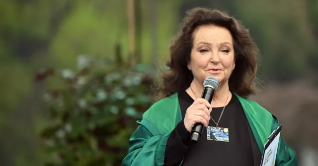 Anna Dymna cega o personagem. Ela perdeu alguns quilos e assim parece (foto)

