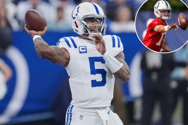 Anthony Richardson's Colts QB luta com Daniel Jones aparece após uma atualização de lesão

