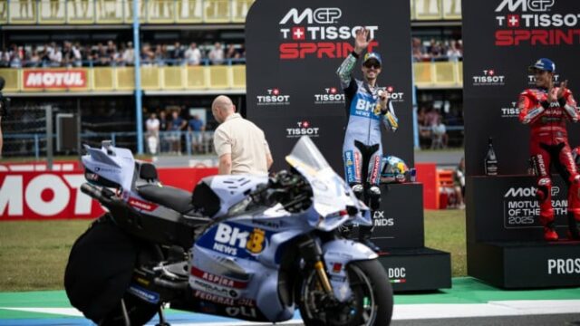 Aparecendo ferozmente após uma lesão, Alex Márquez está apontando para pontos importantes no MotoGP alemão 2025

