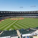 O fundador e membro de negócios do grupo de esportes e entretenimento afro -americano, Ray Bobbitt, fala na terça -feira, 3 de setembro de 2024, durante uma conferência de imprensa no Coliseu em Oakland, Califórnia. (Jane Tyska/Bay Area News Group)