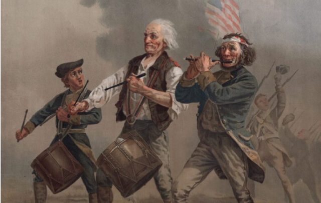 Aqui está algo que você pode não saber sobre a pintura "O Espírito de 76", não sei


